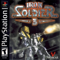 PSX - Iron Soldier 3 Box Art Front