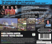 PSX - Jarrett and Labonte Stock Car Racing Box Art Back