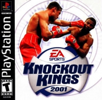 PSX - Knockout Kings 2001 Box Art Front