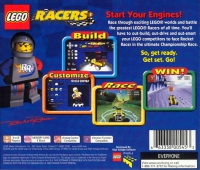 PSX - Lego Racers Box Art Back