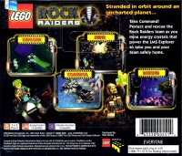 PSX - Lego Rock Raiders Box Art Back
