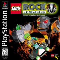 PSX - Lego Rock Raiders Box Art Front