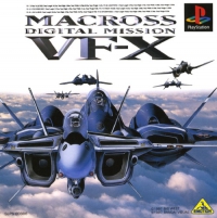 PSX - Macross Digital Mission VF X Box Art Front