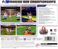 PSX - Madden NFL 2004 Box Art Back