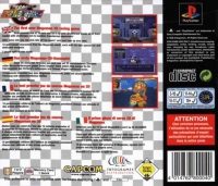 PSX - Mega Man Battle and Chase Box Art Back