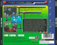 PSX - Mega Man X5 Box Art Back