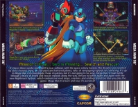 PSX - Mega Man X6 Box Art Back