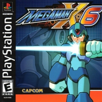 PSX - Mega Man X6 Box Art Front