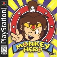 PSX - Monkey Hero Box Art Front