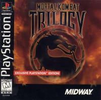 PSX - Mortal Kombat Trilogy Box Art Front