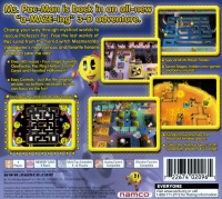 PSX - Ms Pac Man Maze Madness Box Art Back
