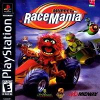 PSX - Muppet RaceMania Box Art Front