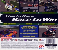 PSX - NASCAR 99 Box Art Back
