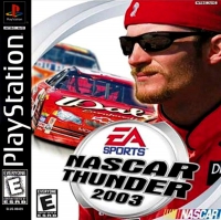 PSX - NASCAR Thunder 2003 Box Art Front