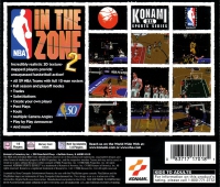 PSX - NBA In The Zone 2 Box Art Back