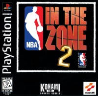 PSX - NBA In The Zone 2 Box Art Front