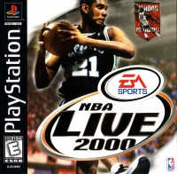 PSX - NBA Live 2000 Box Art Front
