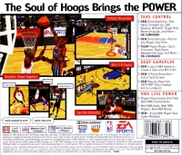 PSX - NBA Live 98 Box Art Back