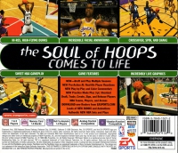 PSX - NBA Live 99 Box Art Back