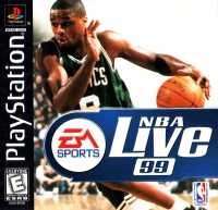 PSX - NBA Live 99 Box Art Front
