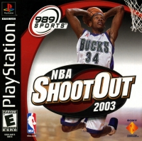 PSX - NBA ShootOut 2003 Box Art Front