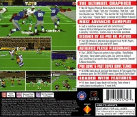 PSX - NFL GameDay 98 Box Art Back