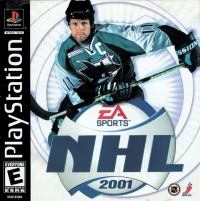 PSX - NHL 2001 Box Art Front
