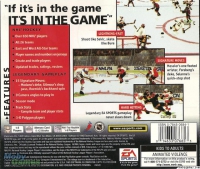PSX - NHL 97 Box Art Back