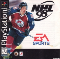 PSX - NHL 98 Box Art Front