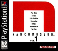 PSX - Namco Museum Vol 1 Box Art Front