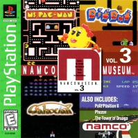PSX - Namco Museum Vol 3 Box Art Front