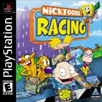 PSX - Nicktoons Racing Box Art Front