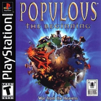 PSX - Populous III  The Beginning Box Art Front