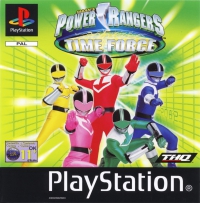 PSX - Power Rangers Time Force Box Art Front