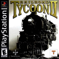 PSX - Railroad Tycoon II Box Art Front