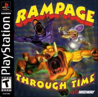 PSX - Rampage Through Time Box Art Front