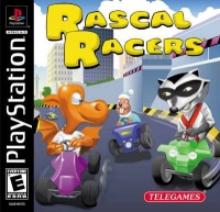 PSX - Rascal Racers Box Art Front