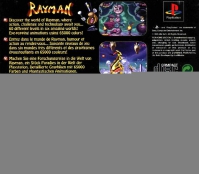 PSX - Rayman Box Art Back