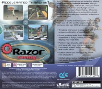 PSX - Razor Racing Box Art Back
