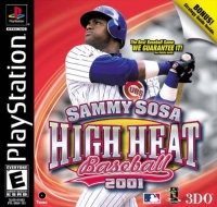 PSX - Sammy Sosa High Heat Baseball 2001 Box Art Front