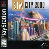 PSX - Sim City 2000 Box Art Front