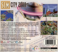 PSX - SimCity 2000 Box Art Back
