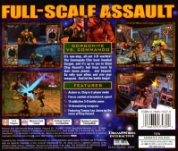 PSX - Small Soldiers Box Art Back