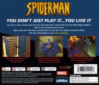 PSX - Spider Man Box Art Back