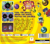 PSX - Spin Jam Box Art Back