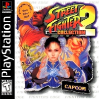 PSX - Street Fighter Collection 2 Box Art Front