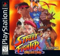 PSX - Street Fighter Collection Box Art Front