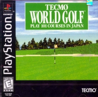 PSX - Tecmo World Golf Box Art Front