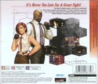 PSX - The King of Fighters '99 Box Art Back