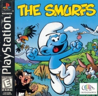 PSX - The Smurfs Box Art Front